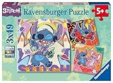 Ravensburger Disney Stitch 3x 49 Pieces Jigsaw Puzzles for Kids Age 5 Years Up