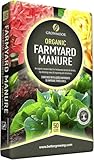 Manure Compost Gardening Soils for Outdoor and Indoor Planting, Small to Large Plants Promotes Rooting For Fast Establishment, Blended To Support Plant Health (50L)