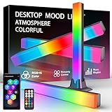 FUPT Entertainment Lighting, 2PCS Ambiance Gaming Lamp Sync with Music, Immersion Light Bar for TV, Room, Living Room