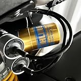 Ohlins electronically controlled replacement graphics on clear vinyl 65mm x 2 pieces