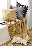 King Cole 5661 Aran Throw Cushion Covers Knitting Pattern
