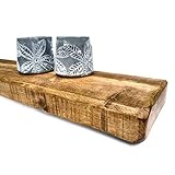Ben Simpson – Handmade Chunky Wooden Floating Shelf - 15cm Depth- 130CM Long in Walnut