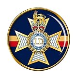 Light Dragoons, British Army Pin Badge