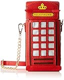 LYDC London Abigail, Women’s Cross-Body Bag, Multicolour (Multicolor), 10x21x10 cm (B x H T)