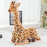 BSOMAM Stuffed Animal Stuffed Giraffe,Plush Giraffe Large Stand Stuffed Animal Soft Toy Kid Gift Plush Large Tall Big Giraffe Stuffed doll for Kids Gift Room Decor (60cm)