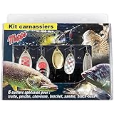 Mepps Spinner Kits**Trout**Pike**Perch Lure Packs Selections Comet Aglia Lusox Black Fury XD Minnow (Predator Pack)