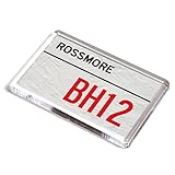 FRIDGE MAGNET - Rossmore BH12 - UK Postcode