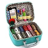 Sewing kit 51 PCS Mini Sewing kit Sewing Kits for Adults Travel Sewing Set (Blue)