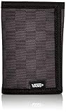 Vans Men's Slipped Tri-Fold Wallet, Black-Charcoal, One Size