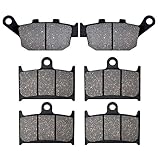 For TRIUMPH Daytona 955i (from VIN132513)(5 bolt)(Single sided s/arm) / (5 bolt front disc)(Double sided s/arm) 2001 2002 2003 2004 Motorcycle Front Rear Brake Pads Organic Disc