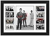 The Specials Autographed Collage Poster Print - Classic Ska Band Wall Art for Music Fans - Limited Edition, Office, Home, Studio Wall Decor, Wall Art (Framed, A4 (12x8" - 30x20cm))