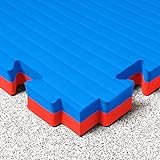 FORZA 1m² Tatami Foam Mats [20mm/40mm] | High-Density EVA Interlocking Reversible Flooring for Martial Arts, Gymnastics, and Home Gym Use​ (Pack of 1, 20mm)