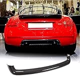 Car Spoiler for Audi TT Mk1 Type 8N TT 2D 1998-2006 Rear Roof Spoiler Wing Extension Wing Hatchback Tailgate Boot Lip Fit Front Bumper Body Kit