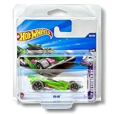 Hot Wheels RD-06 (Green & Pink) 4/5 HW Designed By - 2025-105/250 (Short Card) - includes a KLAS Car Keeper Protector Case - HYX82