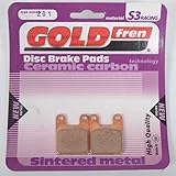 Brake Pad Gold Fren Motorbike Child Polini Mini Biker Wheel 10 Av / Ar New