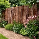 W3-4m x H1-2m Premium Bark Fencing Screening Rolls | 6 Sizes (W4m x H1m)