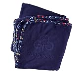 Girlguiding Blanket Rainbows Brownies Guides Soft Fleece Camping Holiday Dark Blue Navy