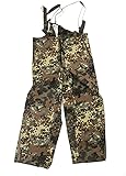 Military Surplus German Army Flecktarn Waterproof Goretex Trousers (EU 52-54(38-43 Inch))