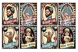 Beistle Vintage Circus Cutouts Poster (Pack of 8), 15.3 inch, Multi-Colour