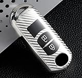 RELL CASES Soft Silicone Key Fob Cover Protection Case Cover for Mazda 2, 3, 5, 6, Mazda CX-5, Mazda CX-7, Mazda CX-9, Mazda Flair, Mazda Crossover, Mazda Wagon, Mazda Scrum, Mazda Truck (SILVER)