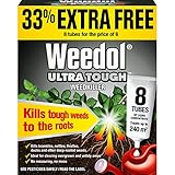 Weedol Ultra Tough WeedKiller Liquid Concentrate, 6+2 Tubes