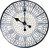 St Helens Home & Garden Big Ben Design Water Resistant Outdoor Clock 300mm / 12" - Sit back, relax and let time pass you by