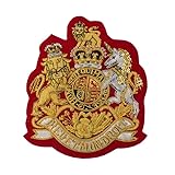 Superintending Clerk and Regimental Sergeant Major (RSM) - Foot Guards - Large Royal Arms Rank Badge - British Army