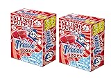 2 Pack Slush Puppie Pyramids Ice Pops - The Unmistakable Taste of Strawberry Slush Puppie, Packed into a Pyramid - 16 TOTAL TRIANGLES - Suitable for Vegans & Vegetarians. No Added Colour
