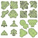 Inkadinkado Stamping Gear INKA Stamps Deluxe Set Square Rectangle