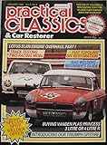 Practical Classics magazine 01/1986 featuring Vanden Plas Princess