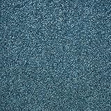 247Floors Flecked Twist Pile Carpet Roll, Hardwearing Felt Backing (3.5m x 4m, Dark Blue)