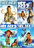 The Complete Ice Age 1 - 4 DVD Collection: Ice Age 1 / Ice Age 2: The Meltdown / Ice Age 3: Dawn of the Dinosaurs / Ice Age 4: Continental Drift (4 Discs)