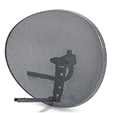 SSL Satellite Dish Without LNB for Sky/Sky Q HD/Freesat 4K/HD/SD 60x80cm (Zone 2) Weatherproof Outdoor Aerial Antenna