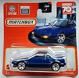 2023 Matchbox 1984 Toyota MR2 Metallic Blue 95/100 (Short Card) HLD37