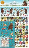 Paper Projects The Gruffalo Mega Sticker Pack | Three Types of Stickers (Around 150 Total) | Reusable on Non-Porous Surfaces,Blue,29.7cm x 21cm