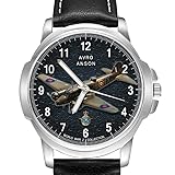 AVRO ANSON AIRCRAFT RAF WORLD WAR 2 MENS GENTS WRIST WATCH BIRTHDAY ANNIVERSARY CHRISTMAS BEST GIFT ENGRAVED