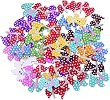 Krizma 50 x Assorted Cute Dog Wooden Buttons 2 Holes for Sewing Scrapbooking Craft