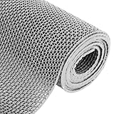 CROWNSHOP Rubber Matting Non Slip 300 X 88Cm 5MM Drainage Non Slip Floor Mat Thick Commercial Rubber Mat Garage Pools Restaurant Bars Bathroom Patio Outdoor Indoor Splash Matting