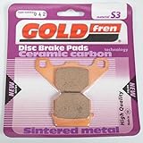 Gold Fren Motorcycle Brake Pad for Honda 80 MB 1980 to 1980 AVG / MB8 HC01/C029