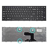 New US Keyboard Replacement for Sony Vaio VPC-EL VPCEL PCG-71C11L PCG-71C12L Black Frame