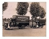 Media Storehouse Removal Men and their vans - P. W. Caswill Print - Print 10"x8" (25x20cm) (4466193)