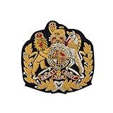 Corps and Command Regimental Sergeant Major (RSM) - Royal Arms - Rank Badge - British Army and Royal Marines
