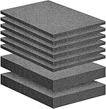 8PCS Square Foam Cube - Cut and Peel Polyurethane Foam for Tool Box Organization, Cushion Packing Pads for Car Garden tools,Camera Cases Storage Drawer