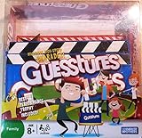 Hasbro Guesstures: Portable Word Guessing Card Game for Family, Ages 8+