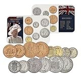 The Koin Club British 7 Coin Set - Historic Last Coins Before Decimalisation UK 1953-1970