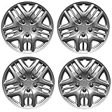 Wing Mirrors World VAUXHALL CARLTON Car Wheel Trims Hub Caps Plastic Covers Phantom 14" Silver