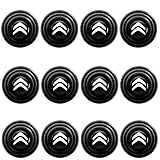 YWDRE 12 Pcs Car Door Shock Absorber for Citroen DS 3 I 2009-2014, Car Door Protection Sticker Thickening Anti-Collision Vehicle Gate Shock