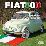 Fiat 500 2026 Calendar | Square Wall Calendar | Car Enthusiast Gift | Plastic Free Packaging | by Avonside Publishing