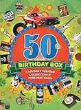 50th Birthday Box - Retro Memorabilia Collection Collage Gift Box