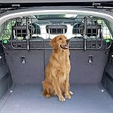 For Land Rover Defender 110 Dog Guard 2019+ - Heavy Duty Pet Barrier Mesh for Boot/Cargo Area - Black Headrest Travel Grill Car Accessories